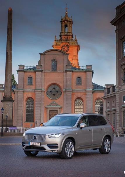 Royale Rolle für den Volvo XC90:   Königliche Hochzeitsgäste fahren im Premium-SUV vor